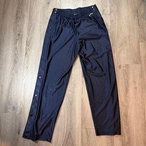 VTG Reebok Tear Away Track Pants Mens‎ Large Blue Snap Side Athletic Warmup 90’s